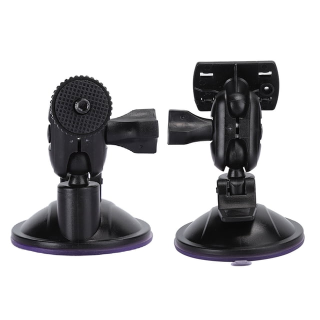 2Pcs HD H3041 65mm Car GPS Navigator Suction Cup Bracket 360 Degree Adjustable, for Driving Recorder Support