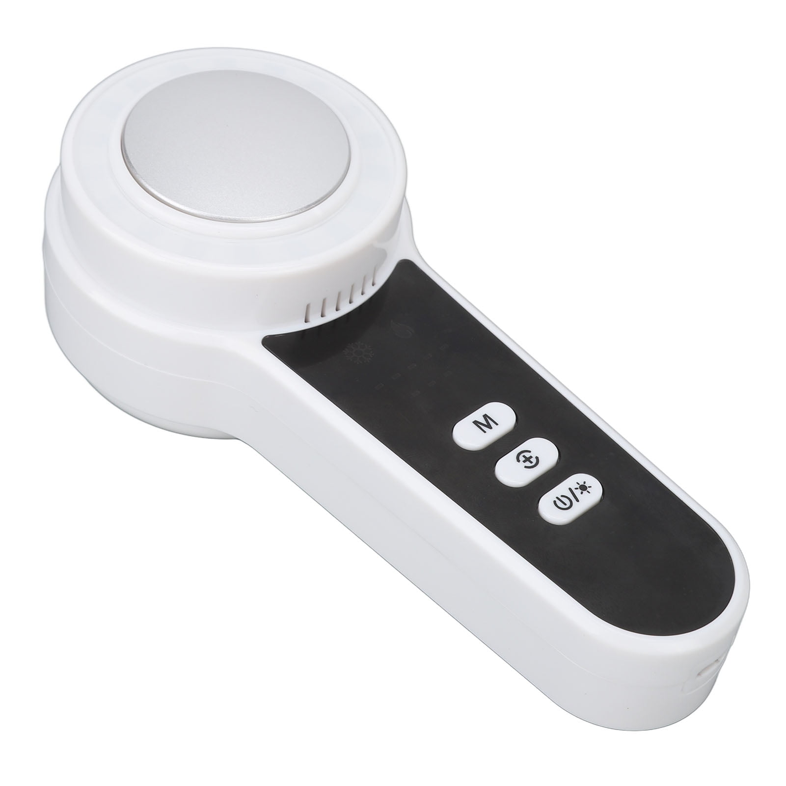 M Buder Hot Cold Facial Massager LED Light Heating Cooling Vibration Adjustable Beauty Massager Device Portable Rejuvenating Skincare Tool For Face And Neck Anti-Aging Routine