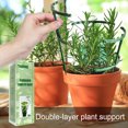 thumbnail image 5 of Soporte para plantas de 3 uds., estacas para plantas semiredondas, anillo de soporte para plantas, soporte para flores de jardín, 5 of 5