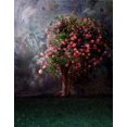 thumbnail image 1 of BSDHOME Polyester Fleurs Roses Arbre Herbe Toiles de Fond Photographie Accessoires Studio 5x7ft, 1 of 2