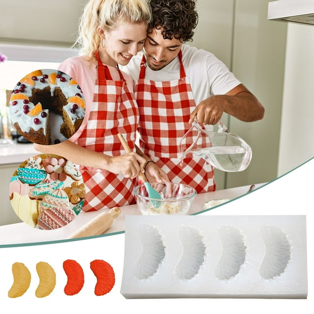 Oleegame 1PC Cookie Mold Washable Silicone Cake Cake Candy Chocolate Decorating Tray DIY Craft Project Gray