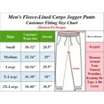 thumbnail image 4 of Men's Fleece Lined Cargo Jogger Sweatpants (Sizes, S-2XL), 4 of 4
