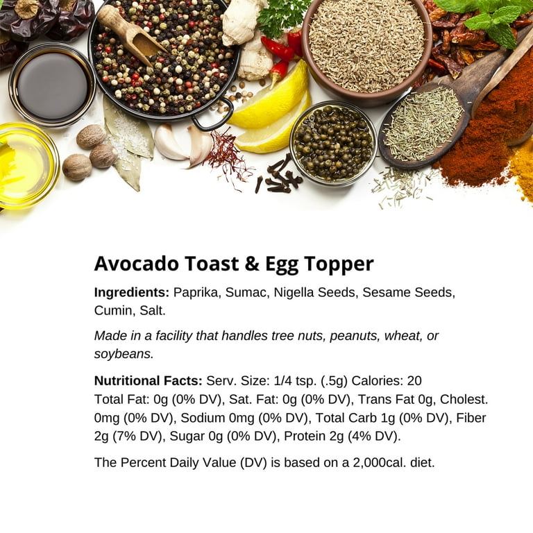 Avocado Toast & Egg Topper