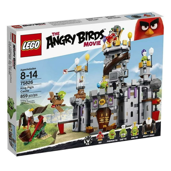 Pre-Owned Angry Birds Movie King Pig's Castle Set LEGO 75826