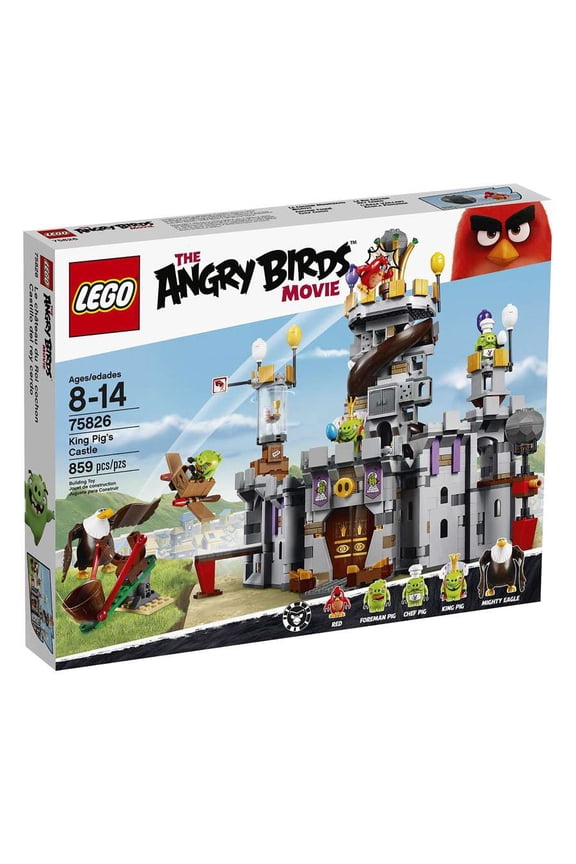 Pre-Owned Angry Birds Movie King Pig's Castle Set LEGO 75826