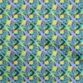 thumbnail image 1 of oneOone Polyester Spandex Black Fabric Tropical Diy Clothing Quilting Fabric Print Fabric By Yard 56 Inch Wide, 1 of 5