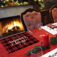 thumbnail image 5 of Mantel individual navideño de invierno, resistente al calor, lavable y limpio, mantel individual de cocina, pieza central, 5 of 5