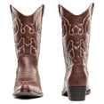 thumbnail image 6 of SheSole Women's Western Cowgirl Cowboy Boots Female Brown, 6 of 7