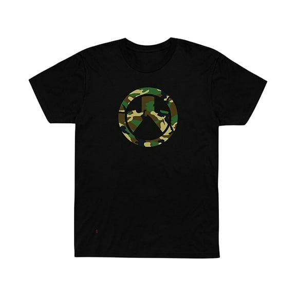 Magpul Men's Woodland Camo Short Sleeve Crew Neck T Shirt Black Medium