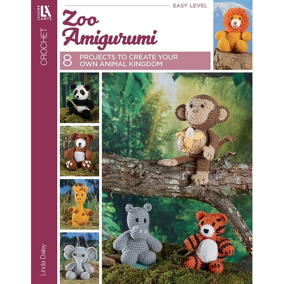 Zoo Amigurumi Crochet: 8 Projects to Create Your Own Animal Kingdom, (Paperback)