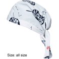 thumbnail image 3 of vlrwzc Japanese Style Chef Bandana Hat Adjustable Cotton Work Cap for Sushi Restaurants, 3 of 7