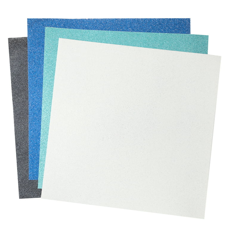 6 Pack: Glitter Metallic Cardstock Paper Pad by Recollections™, 12 x 12