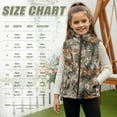 thumbnail image 7 of Garronmavis Hunting Forest Zippered Vest Stylish Boys Zip Up Vests Lightweight Sleeveless Jackets Outerwear with Pockets Fashion Fall Winter Warm Sleeveless Outerwear for Boys 7-8, 7 of 7