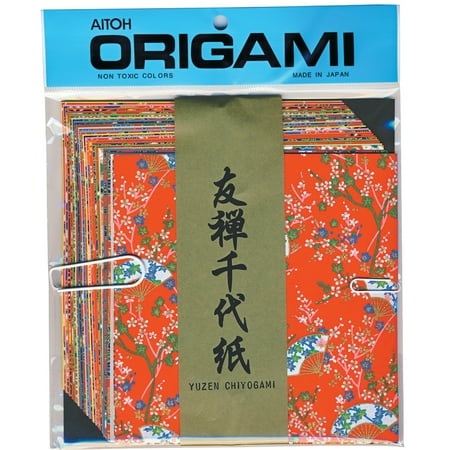 UPC: 0762867014131 | Aitoh Chiyogami Washi Paper Yuzen Decorative  5-7/8