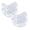 Silver, variant on Reusable Under Eye Patches - Hot & Cold Gel Eye Pads, 5ml, Cooling Sleep Mask, Soothing Compress, Dark Circles, Eye Bags, Reusable Gel Eye Pad, Hot & Cold Compress, Eye Gel Mask Makeup Organizers