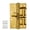 Gold, variant on 3 In 1 Adjustable Auto Closing Spring Hinge Strong Stainless Steel with Quiet Mechanism Easy to Use for Cabinet Door