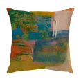thumbnail image 5 of Juego de 4 Fundas de Cojines de 45x45 cm, Fundas de Almohada Decorativas de Lino para sofá Cama, Dormitorio, Silla, jardín, 5 of 5