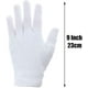 thumbnail image 2 of guante de algodón blanco, guante blanco, guantes de tela blanca, guantes de trabajo blancos, guantes hidratantes, guantes de inspección de joyas, guantes protectores blancos Xemadio QH-131, 2 of 7