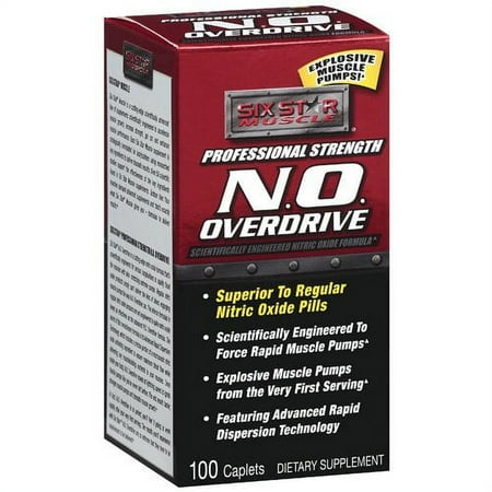 Six Star Nitric Oxide Pill 100 Count