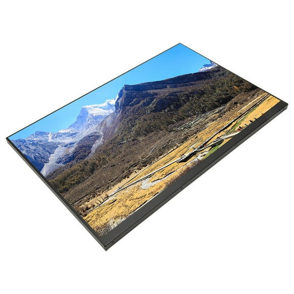 18 Inch Monitor, Computer Monitor, Desktop Monitor 2.5K 144HZ Type C HD Multimedia Interface 3.5mm Dual Speaker Wall Mount Portable Display Screen 100-240V