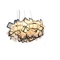 thumbnail image 3 of Bethel International LED Chandelier  White & Black Metal & Acrylic, 3 of 4
