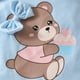 thumbnail image 4 of Odeerbi 0-18 Meses Conjunto Canastilla Niña Oso Lazo Manga Larga Sudadera Larga Cinta Tres Piezas, 4 of 9