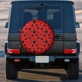 thumbnail image 3 of Kdxio Ladybug Pattern for Tire Cover Wheel Protectors Tyre Covers Weatherproof Wheel Covers Universal Fit for Trailer Rv SUV Truck Camper Travel Trailers 14 inch, 3 of 8