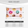 thumbnail image 6 of Bixox Donut Printed Pillow Protector,Super Soft Ideal for Home,Guests,Rentals - 16"x24", 6 of 8
