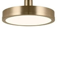 thumbnail image 4 of Champagne Bronze LED Semi Flush Mount from the Riu Collection, 4 of 4