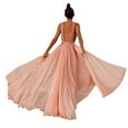 thumbnail image 6 of Women Dresses Dresses Sleeveless Sexy Solid Sling Fashion Dresses Beige Trendy Skirt Size L, 6 of 9