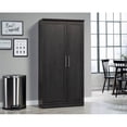 thumbnail image 1 of Sauder HomePlus Storage Engineered Wood Cabinet in Raven Oak, 1 of 13