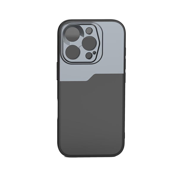 SGACAI Estuche para lente de teléfono móvil de 17 mm para iPhone 16 Series, protector de teleobjetivo Anamorp с|