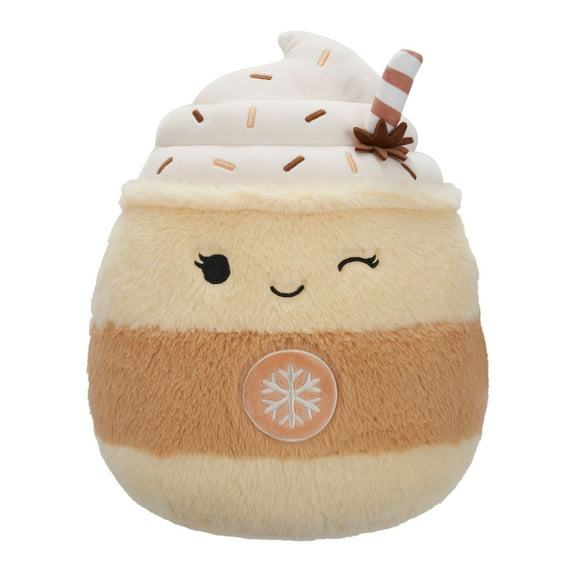 Squishmallows FuzzAMallow Official 12 inch Joyce the Cream Eggnog Latte - Child's Ultra Soft Stuffed Plush Toy