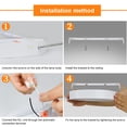 thumbnail image 3 of 2 Pack DingLiLighting 12W(100W Equivalent) LED Flush Mount Ceiling Light,Soft Warm Flat Surface Mounted Panel Downlight Lamp for Closet/Hallway/Stairs/Bathroom/Basement Lighting, 3 of 5