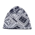 thumbnail image 2 of Certgust Head Scarf for Women Head Scarf for Women Unisex Cashew Flower Hat and Bib Set Three Purpose Headwear Head Wraps for Women Navy, 2 of 2