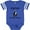 Football Blue and White, variant on Inktastic New to the Crew Newborn Boys or Girls Baby Bodysuit