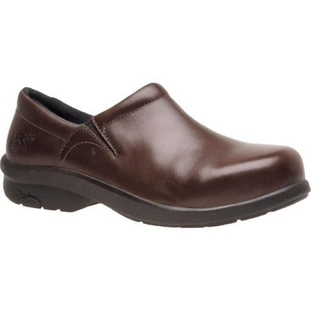 Timberland PRO Newbury Women's Alloy Toe Static-Dissipative Slip-On Shoe Size 8(W)