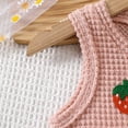 thumbnail image 4 of Toddler Baby Girl Clothes Cute Summer Short Sleeve T-Shirt Tops Shorts Clothes Sets Baby Girl Outfits 6-12 Months 12-24 Months 2t 3t 4t 5t 6t 7t 8t 9t Children 12-18 Months, 4 of 7