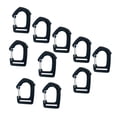 thumbnail image 2 of 10x gancho de correa de correas ganchos de Clip para llavero hebilla de puente de liberación rápida hebillas de correas para bolsa de equipaje equipo Zulema hebilla de correas, 2 of 8