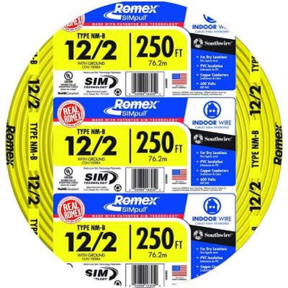 Southwire 2855 250 12 2 Nmw G Wire Walmart Com Southwire 2855 250 12 2 Nmw G Wire Walmart Com