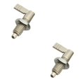 thumbnail image 4 of Wweixi 1x Indexing Plungers L Type Stainless Locking Bolts Thread Fine Silver M10-6 2Set, 4 of 6