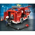 thumbnail image 4 of PLAYMOBIL Fire Engine Truck Vehicle Playset (138 Pieces), 4 of 8