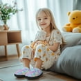 thumbnail image 5 of FUIALDOLG Slippers Mermaid Princess No-Slip Comfy House Slippers Memory Foam House Shoes for Girls Bedroom Indoor Outdoor, 5 of 7
