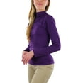 thumbnail image 3 of ToBeInStyle Women's Long Sleeve Turtleneck Top - Purple, 3 of 7