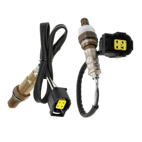 Maxfavor 2Pcs O2 Oxygen Sensor for Jeep Wrangler V6 3.8L 2009-2007 Left Side Upstream   Downstream