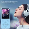 thumbnail image 4 of MP3 Player with BT 5.0, HiFi Lossless Sound, Music Player with 1.8 Inch Color Screen MP3 MP4 Player Portable Video Music Player Expanded Up to 128GB, 4 of 7