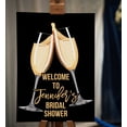 thumbnail image 2 of Darling Souvenir MADE WITH LOVE PersonalizedWelcomeSignFor Bridal Shower,Champagne Glasses,Bridal Shower Collection Great For Your Celebrations- 18x 12, 2 of 5