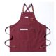 thumbnail image 2 of Delantal de lienzo TRABAJO ESPLEADO Delantales Use Delantales Cubiertas Cómodas Ropa de trabajo Cubierta Accesorio Accesorio Vestido de trabajo doméstico con bolsillos rojos kenally HA011664-05, 2 of 6