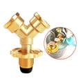 thumbnail image 2 of High & Low Pressure Relief Device Brass Pressure Reducing Device Pressure Relief Solution for Gas Tank Home Plumbing, 2 of 4
