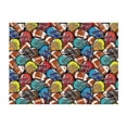 thumbnail image 4 of KLL American Football Print Fleece Throw Blanket, Horizontal Fleece Bedding Cute Soft Blankets Comfy Fleece Flannel Plush Home Decor for Couch & Bed -, 4 of 9